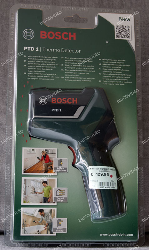 Détecteur thermique Bosch PTD1